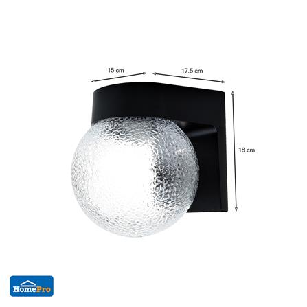 ไฟกิ่งภายนอก CARINI HL042A สีดำ_5