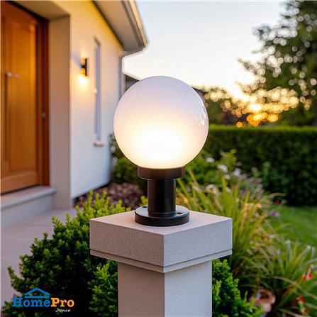 ไฟหัวเสา HL081-200 CARINI PL CS สีดำ_3