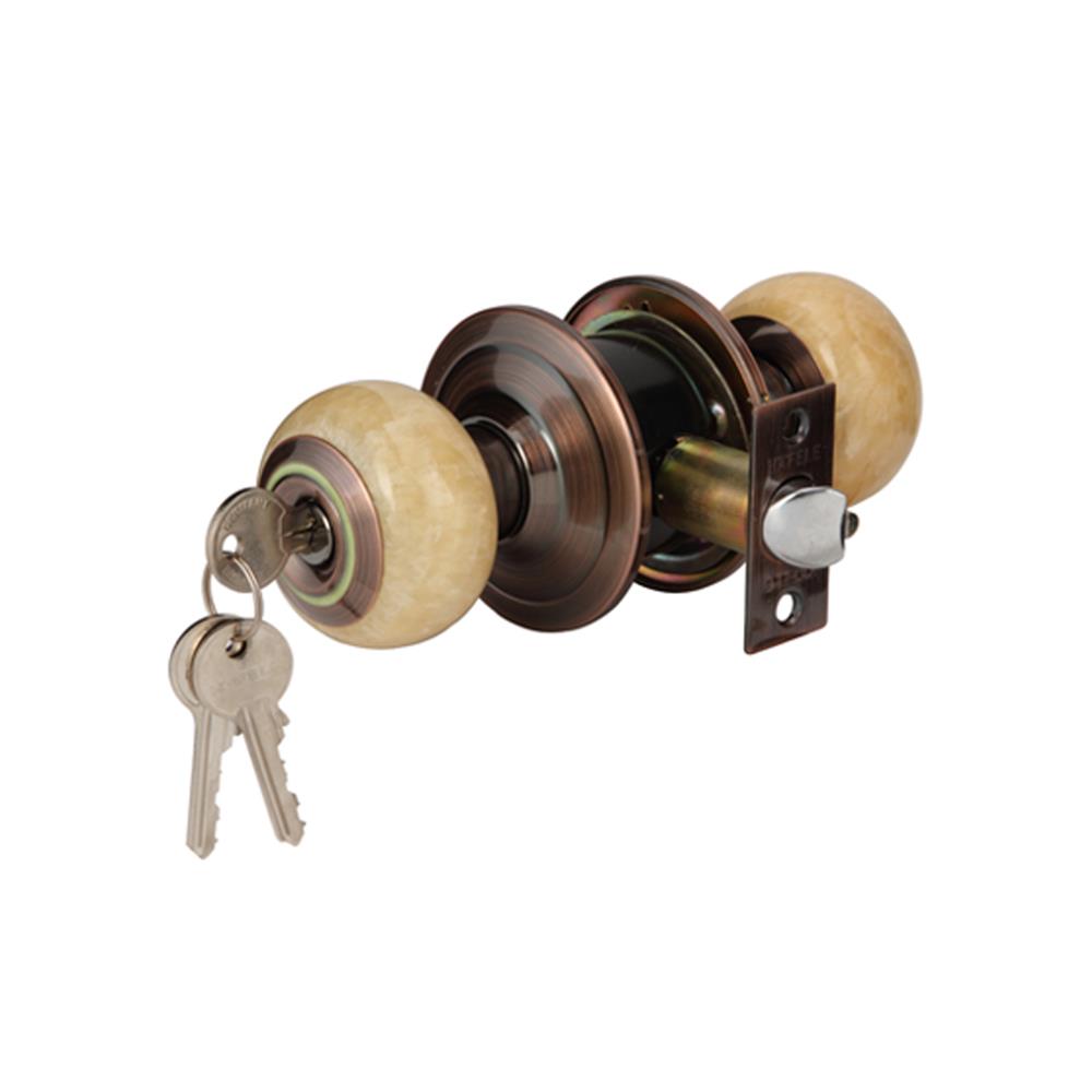 ลูกบิดทั่วไป หัวจัน HAFELE 489.93.612 สีทองแดงรมดำ