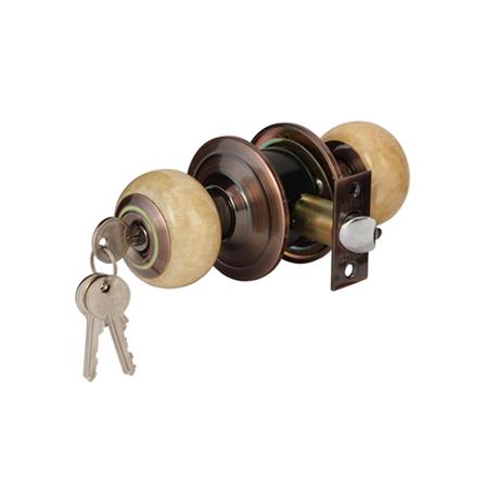 ลูกบิดทั่วไป หัวจัน HAFELE 489.93.612 สีทองแดงรมดำ_0