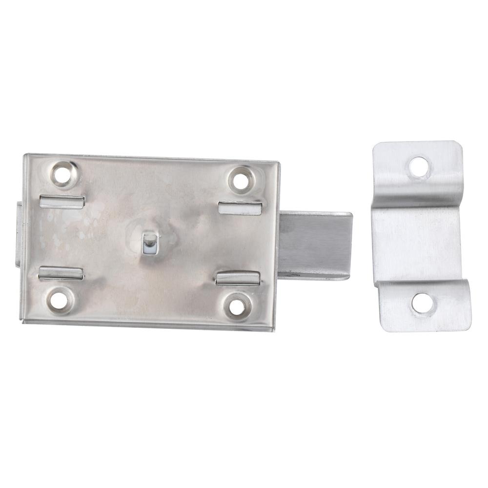 กลอนห้องน้ำ PMK 81-18-SS 3.5 นิ้ว สีสเตนเลส