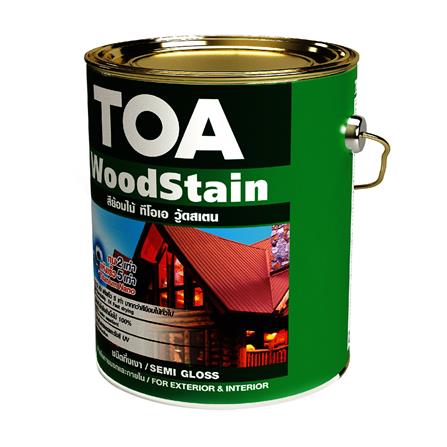 สีย้อมไม้ TOA WOODSTAIN S99 สีใส กึ่งเงา 1 แกลลอน_1