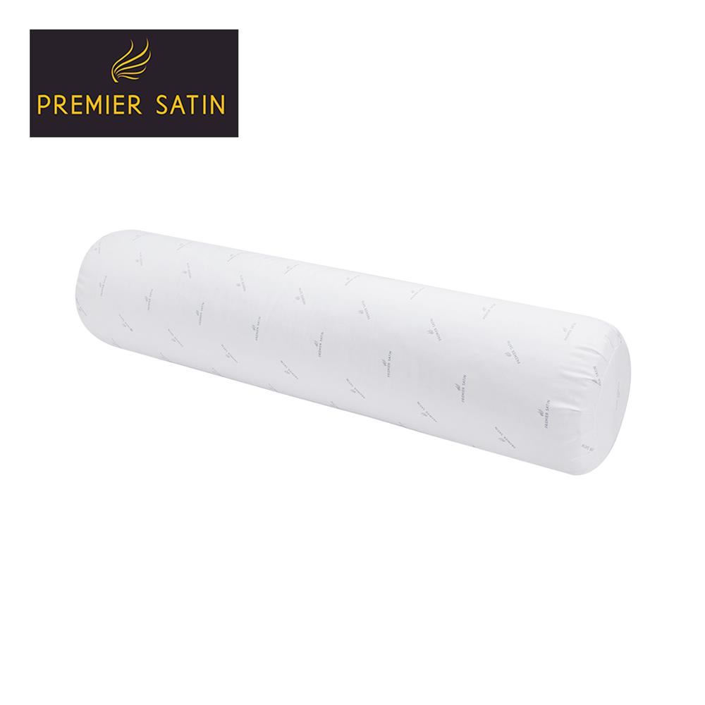 หมอนข้าง ใยสังเคราะห์ PREMIER SATIN ESSENTIAL PRO สีขาว