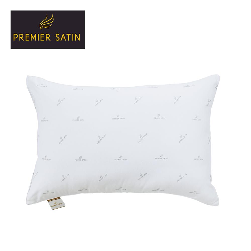หมอนหนุน ใยสังเคราะห์ PREMIER SATIN ESSENTIAL PRO 19x29 นิ้ว สีขาว
