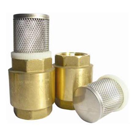 ฟุตวาล์วสปริง ANA 1/2 นิ้ว สีทอง_0