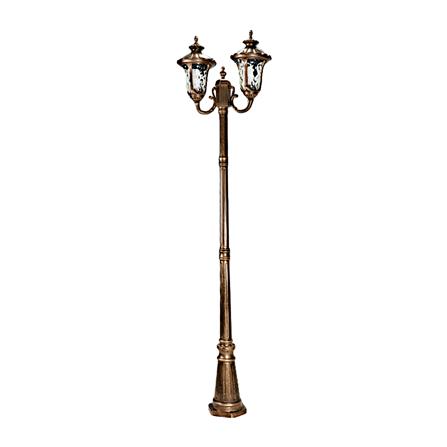 ไฟสนาม CARINI 9087/L2(M) สีทองรมดำ 2 หัว_0