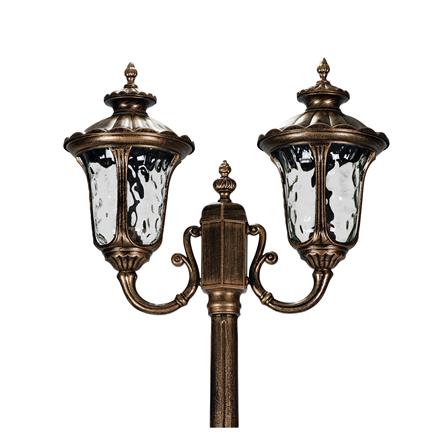 ไฟสนาม CARINI 9087/L2(M) สีทองรมดำ 2 หัว_1