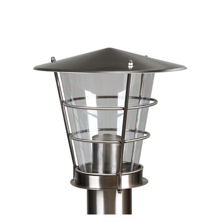 ไฟทางเดิน XG6113/100CM CARINI MT/GS MD 1 หลอด สีเงิน_1