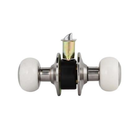 ลูกบิดห้องน้ำ หัวจัน HAFELE 489.93.714 สีหินอ่อนขาว+สีสเตนเลสเงา_2