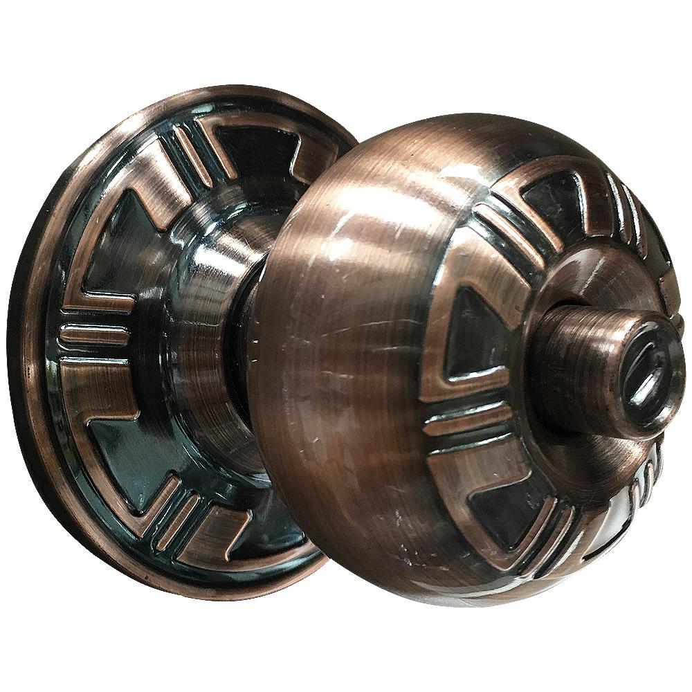 ลูกบิดทั่วไป ISON 8937 AC หัวจัน สีทองแดงรมดำ