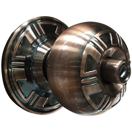 ลูกบิดทั่วไป ISON 8937 AC หัวจัน สีทองแดงรมดำ_1