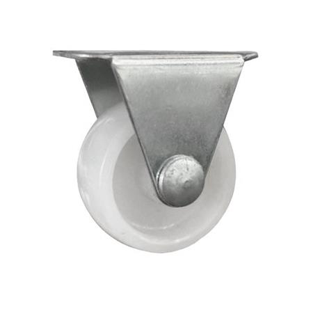 ลูกล้อ PL PAREO แป้นตาย ไม่มีเบรก 1.5 นิ้ว สีขาว_0