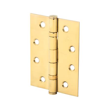 บานพับ 4X3 นิ้ว X 2 มม. HAFELE 489.04.800 สีทองเหลืองขัดเงา แพ็ก 2 ชิ้น_1