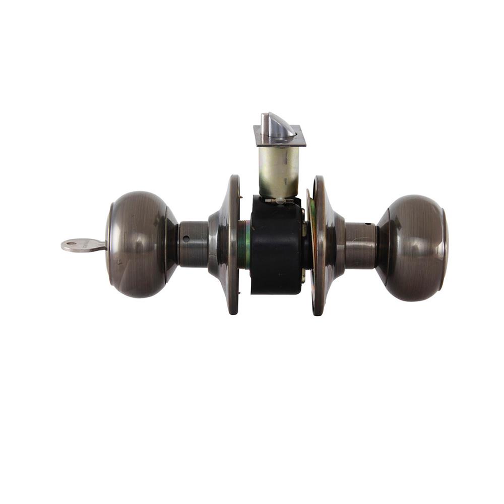 ลูกบิดประตู หัวจัน HAFELE 489.93.403 สีทองเหลืองรมดำ