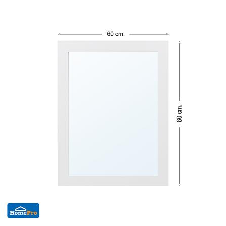 กระจกเงากรอบไม้ MOYA VC-394 60x80 ซม._6