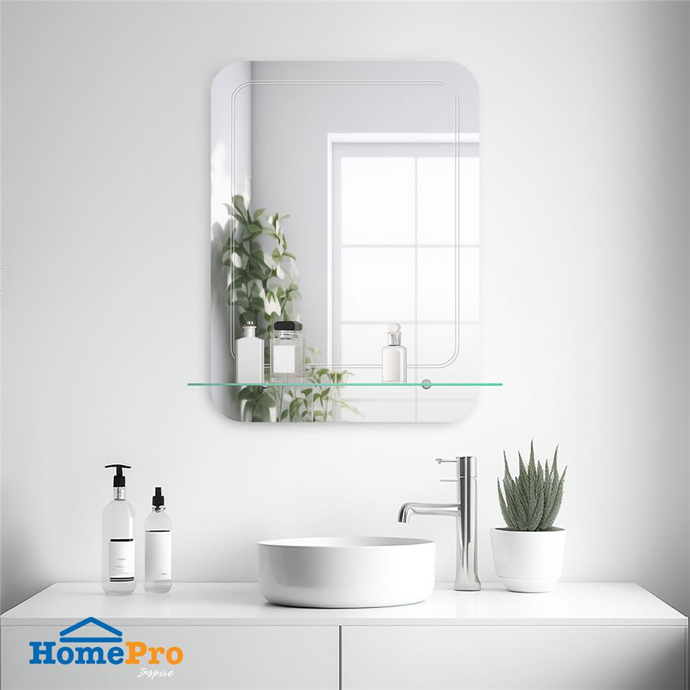 กระจกชั้นวาง MOYA VM-Z114 60X80 ซม.