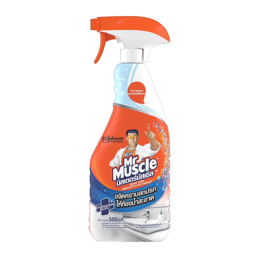 น้ำยาทำความสะอาดห้องน้ำ MR.MUSCLE 500 มล.