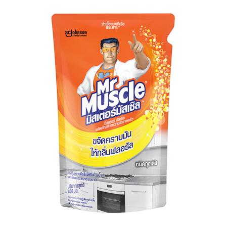 น้ำยาขจัดคราบไขมันห้องครัว MR.MUSCLE 400ml