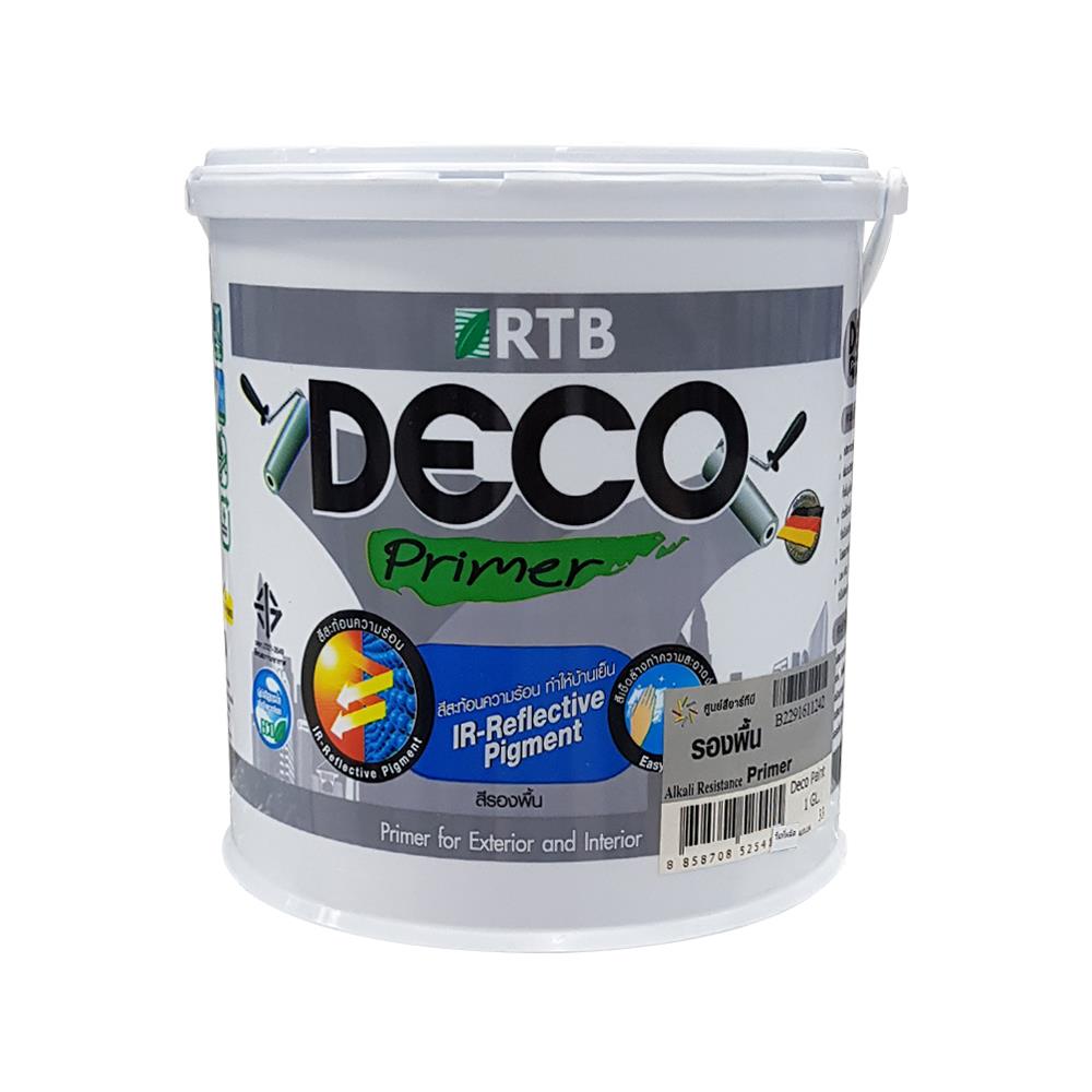 สีรองพื้นปูนใหม่ RTB DECO PRIMER 1 แกลลอน