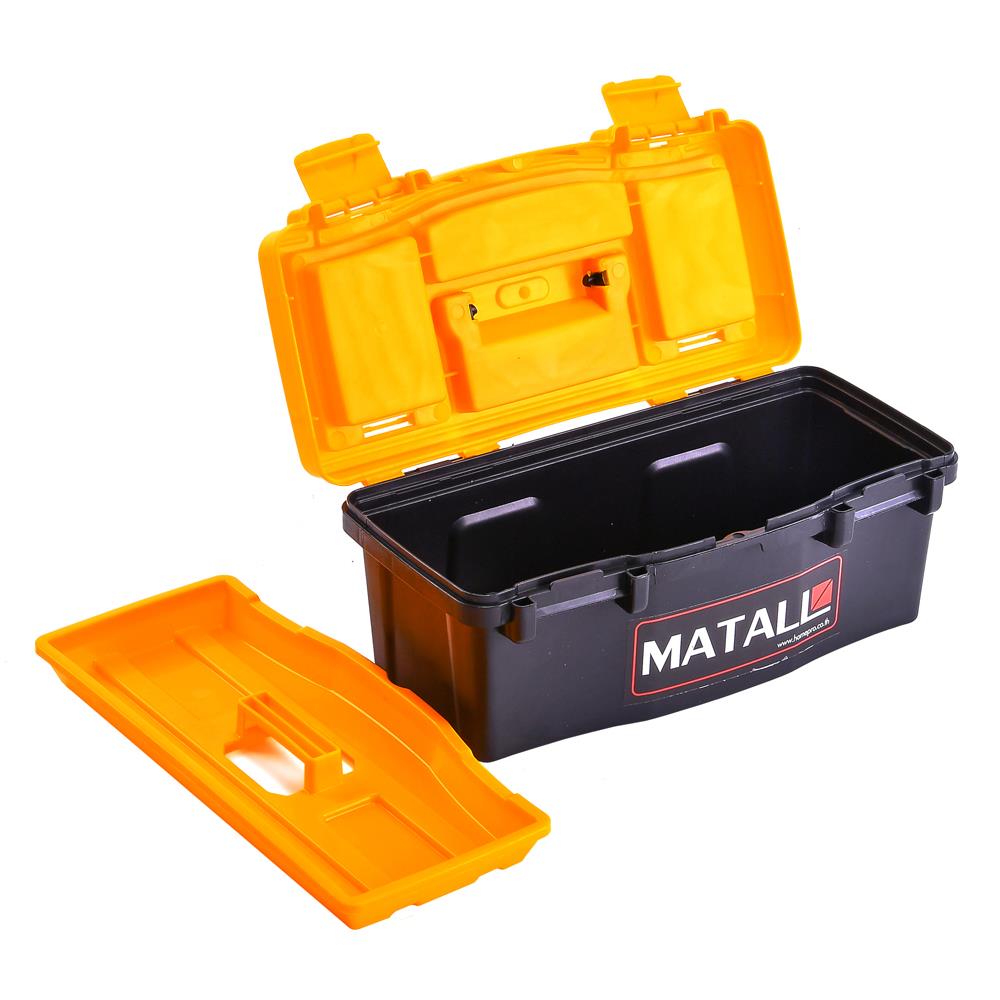 กล่องเครื่องมือพลาสติก PRO MATALL HL3078-H 12 นิ้ว