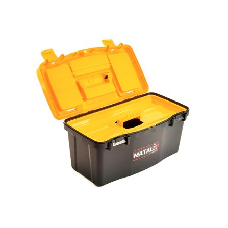 กล่องเครื่องมือพลาสติก PRO MATALL HL3078-F 19 นิ้ว สีดำ/เหลือง_3