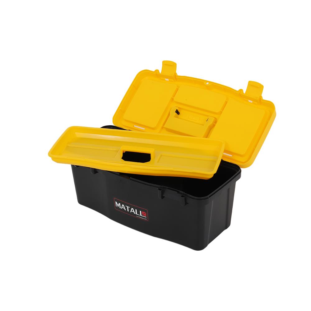 กล่องเครื่องมือพลาสติก PRO MATALL HL3078-E 22 นิ้ว สีดำ/เหลือง