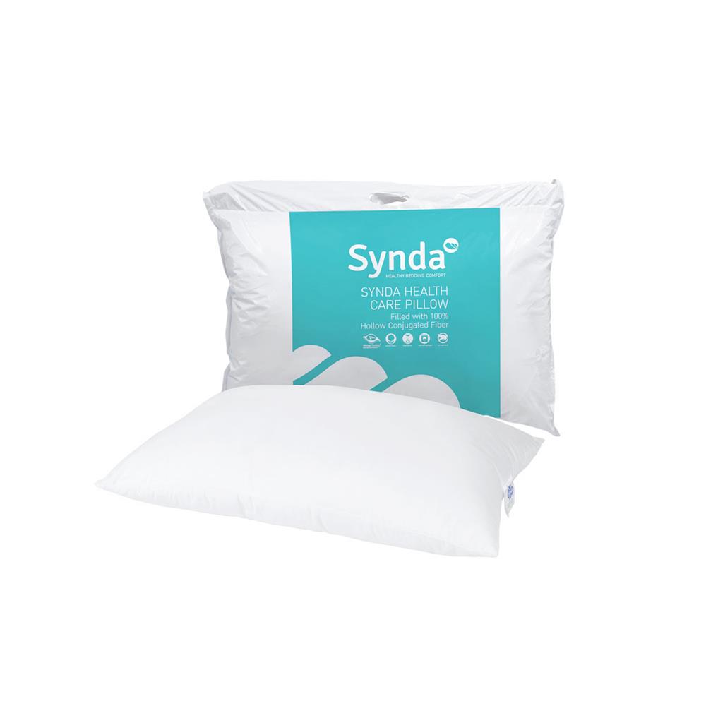 หมอนหนุน ใยสังเคราะห์ SYNDA MILDLY 19x29 นิ้ว สีขาว