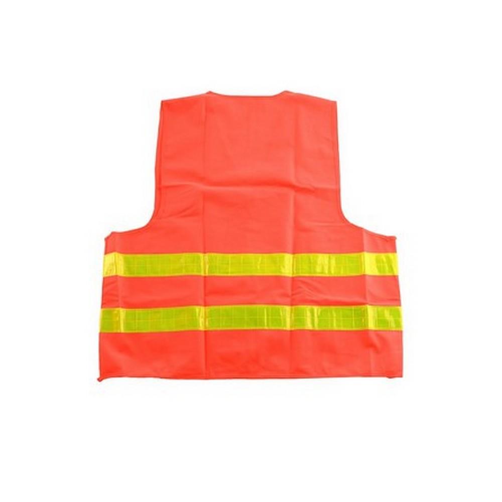 เสื้อจราจร 2 แถบ RIGHT 5102 สีส้ม