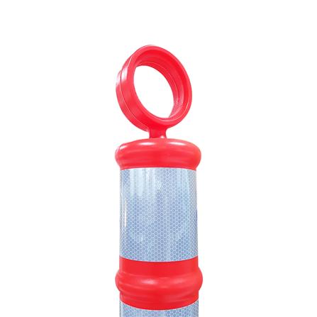 เสาจราจรมีฐาน RIGHT 7270 115 ซม. สีส้ม_4