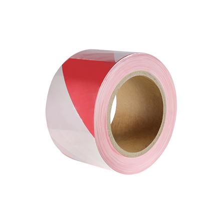 เทปกั้นเขต RIGHT 100 ม. สีขาว/สีแดง_1