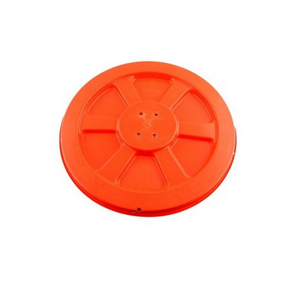 กระจกโค้งแบบมีปีก RIGHT 18 นิ้ว สีส้ม