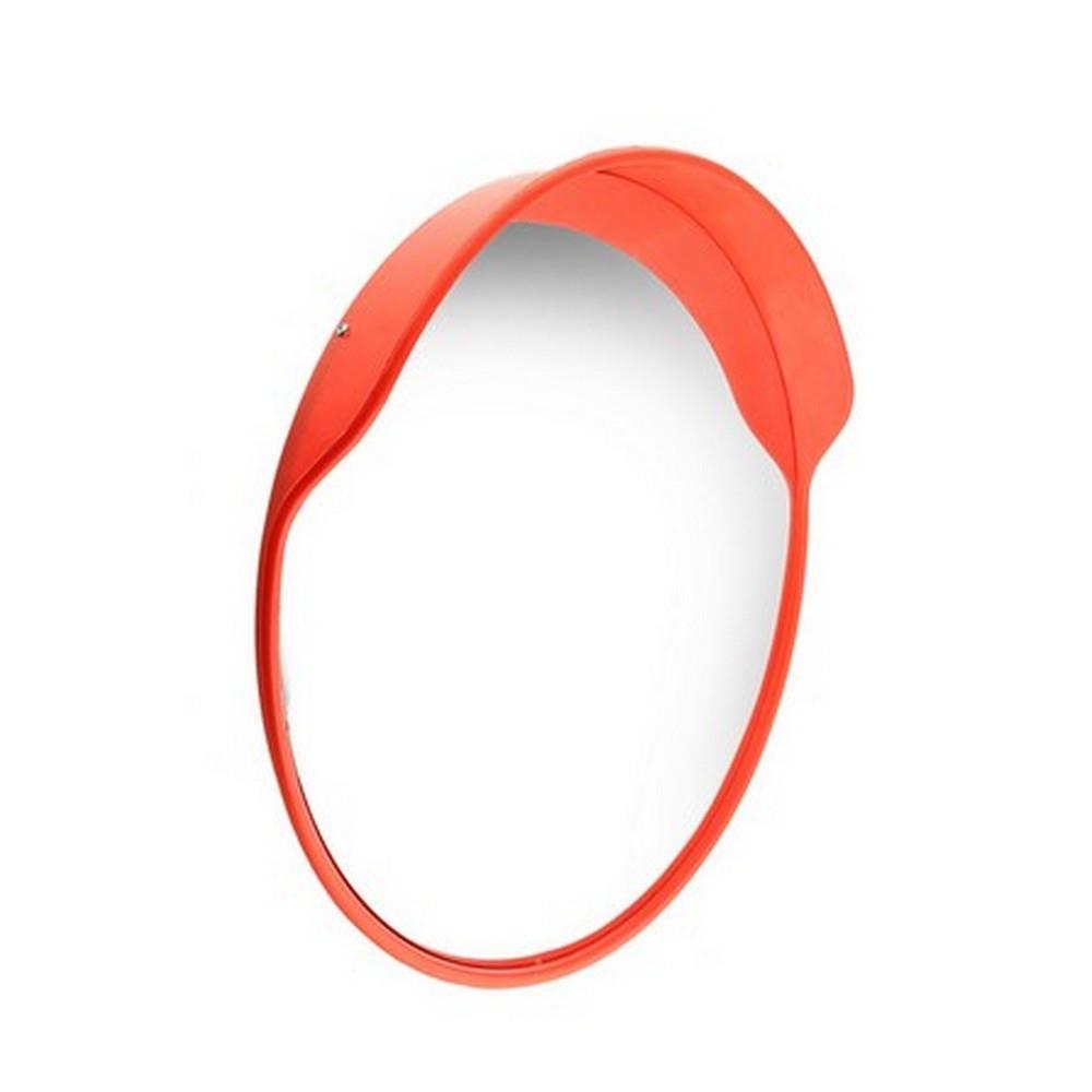 กระจกโค้งแบบมีปีก RIGHT 24 นิ้ว สีส้ม