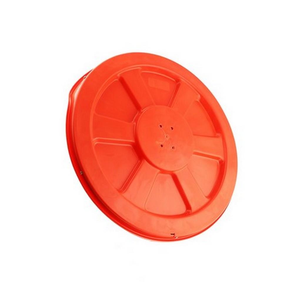 กระจกโค้งแบบมีปีก RIGHT 24 นิ้ว สีส้ม