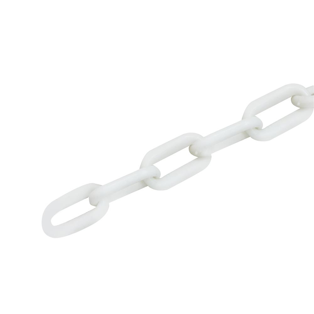 โซ่พลาสติก RIGHT 8104 6 มม. x 25 ม. สีขาว