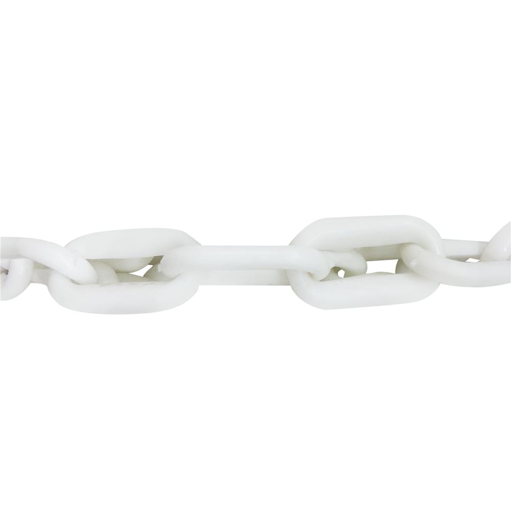 โซ่พลาสติก RIGHT 8104 6 มม. x 25 ม. สีขาว