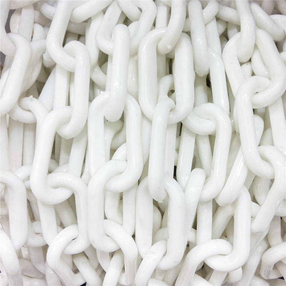 โซ่พลาสติก RIGHT 8104 6 มม. x 25 ม. สีขาว