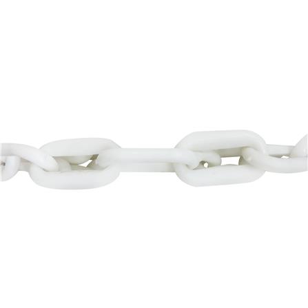 โซ่พลาสติก RIGHT 8104 6 มม. x 25 ม. สีขาว_1