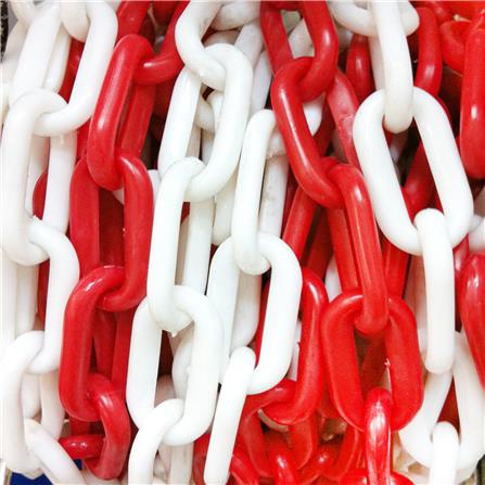 โซ่พลาสติก RIGHT 8104 6 มม. x 25 ม. สีขาว/สีแดง_2