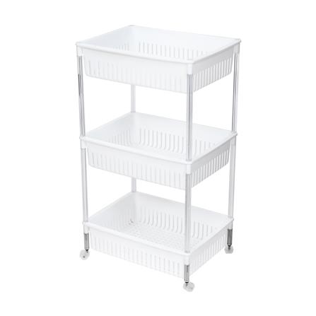 ชั้นวางของพลาสติก 3 ชั้น มีล้อ KEYWAY AP903