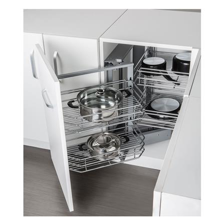 ชุดตะแกรงเข้ามุมแบบดึงบานเปิดซ้าย HAFELE 495.35.321_3