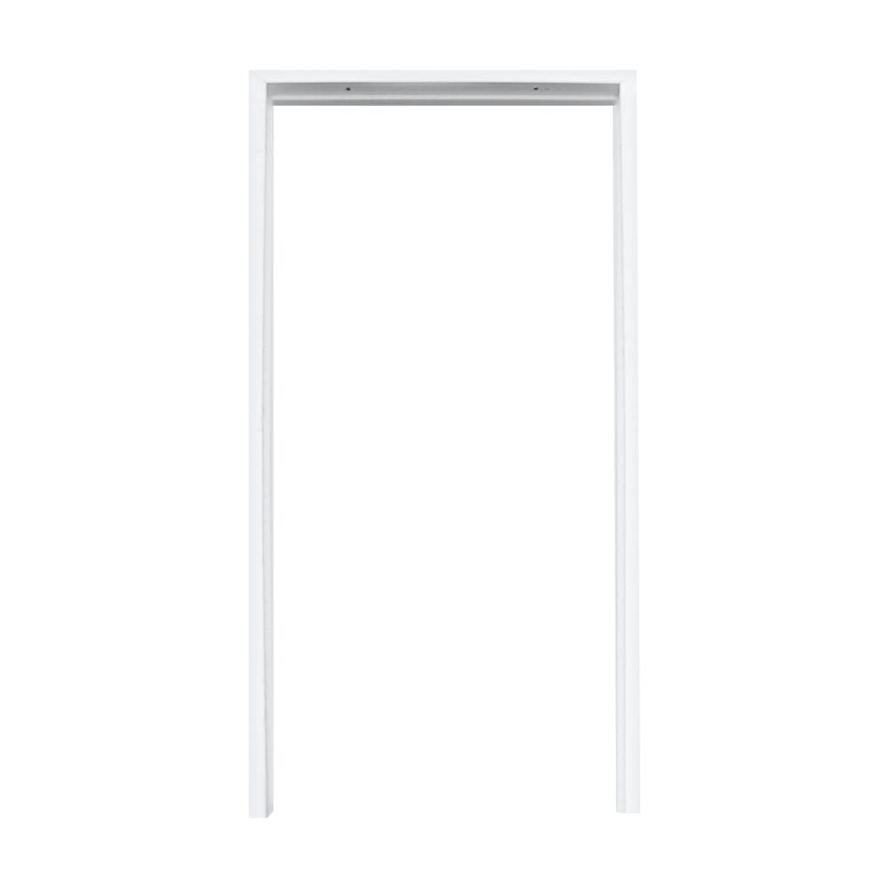 วงกบประตู ขอบเรียบ KING 80X200 ซม. สีขาว