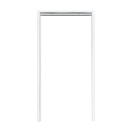 วงกบประตู ขอบเรียบ KING 80X200 ซม. สีขาว_0