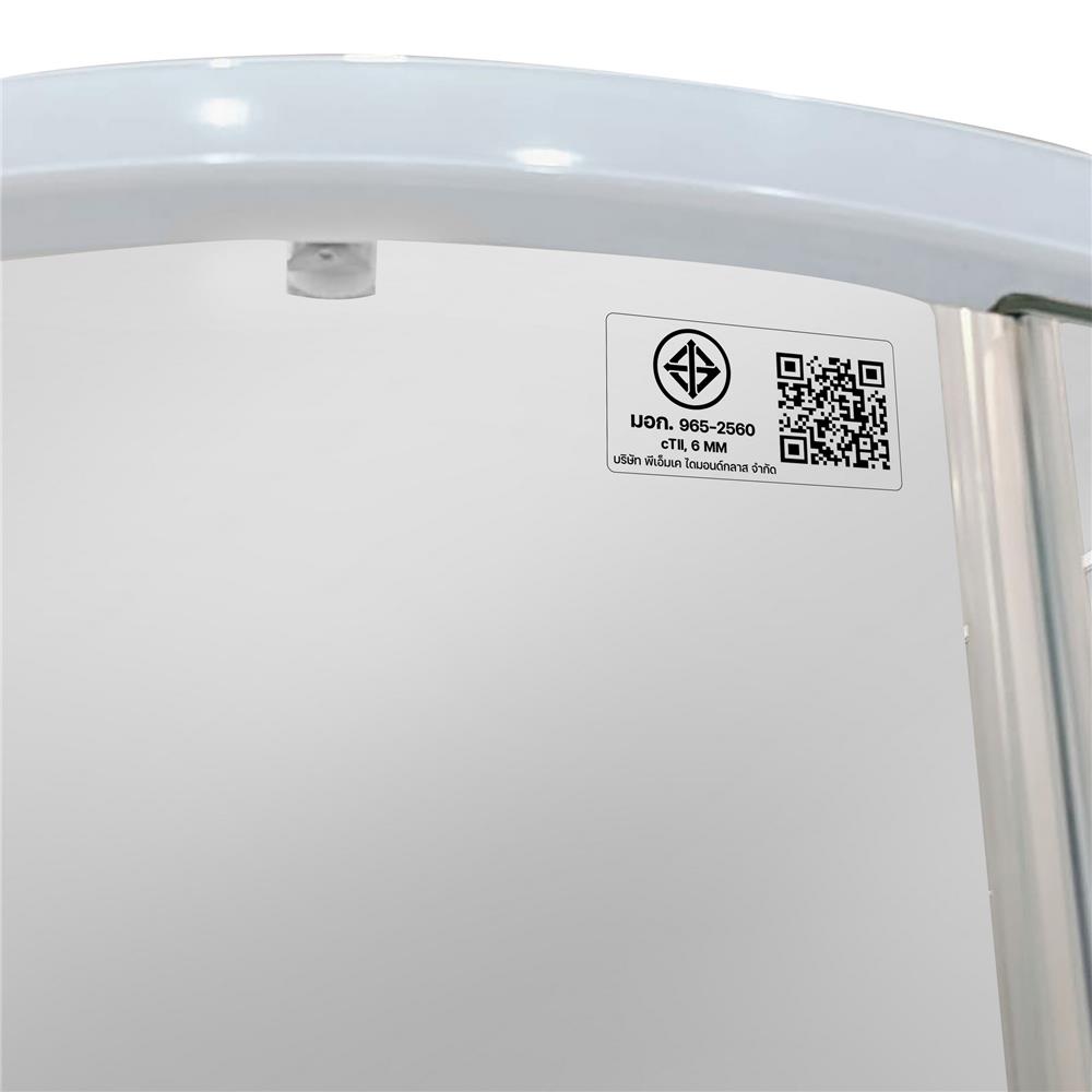 ฉากกั้นอาบน้ำ CRISTINA FAIRY-GWH 90x90 ซม.