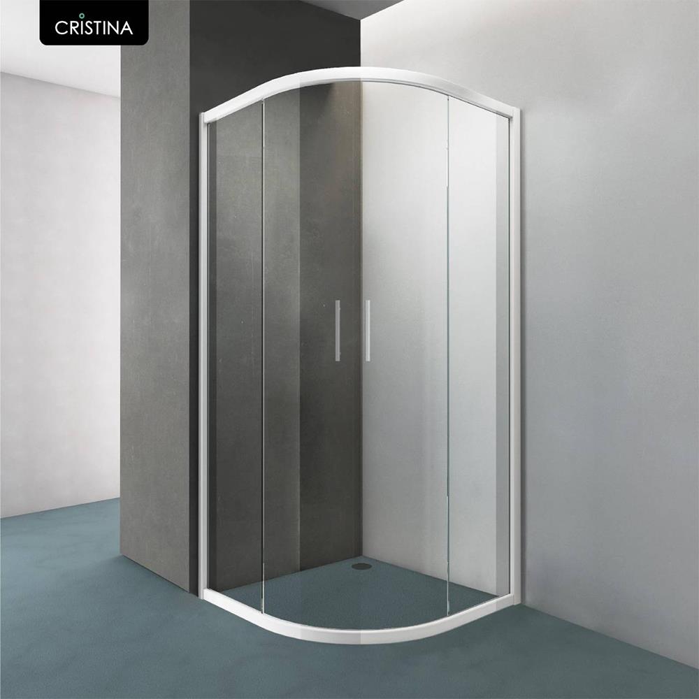 ฉากกั้นอาบน้ำ CRISTINA FAIRY-GWH 90x90 ซม.