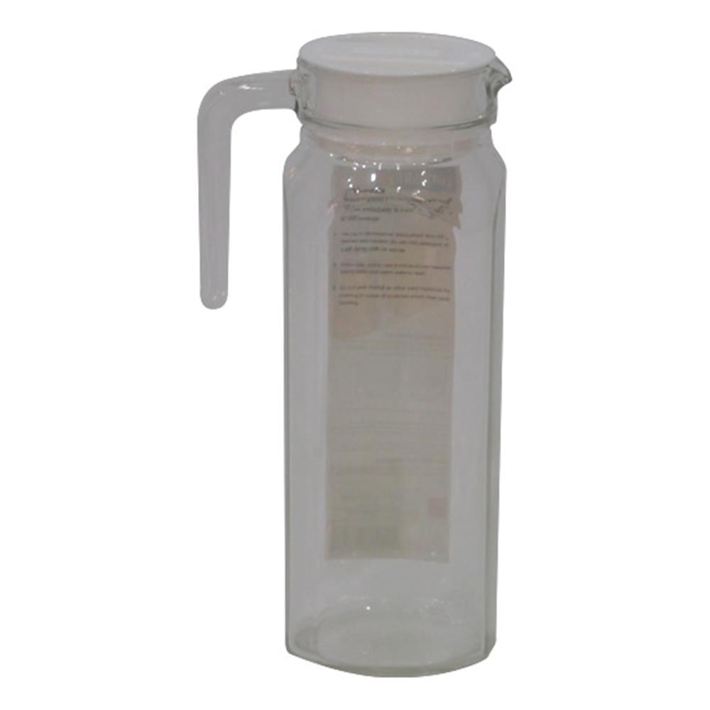 เหยือกน้ำแก้ว LUMINARC OCTIME 1.1 ลิตร สีขาว