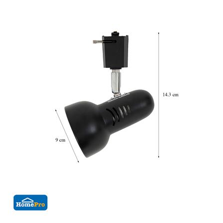 แทรคไลท์ ติดราง E27 CARINI 968-BK สีดำ_6