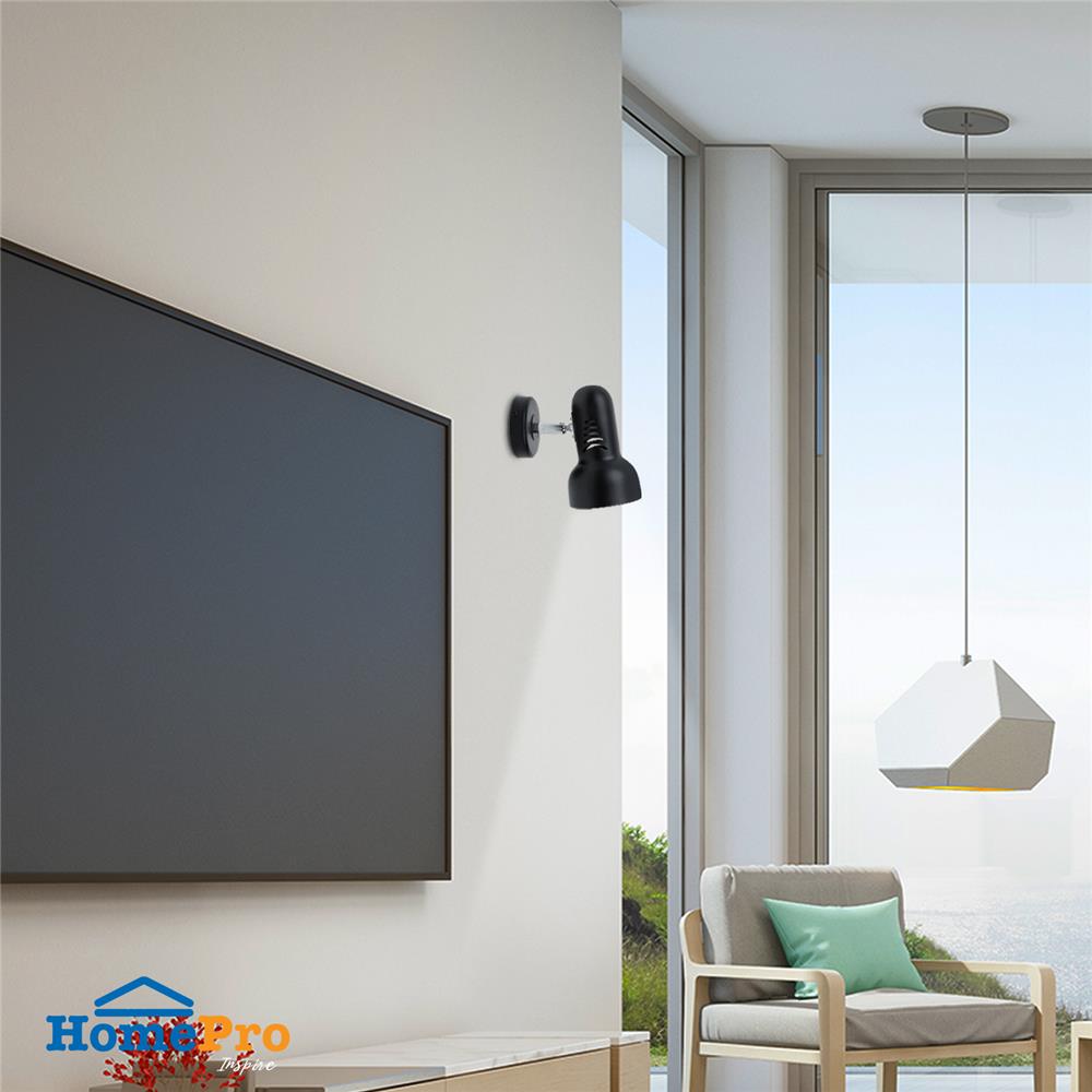 สปอตไลท์ ติดผนัง CARINI 968A-BK สีดำ