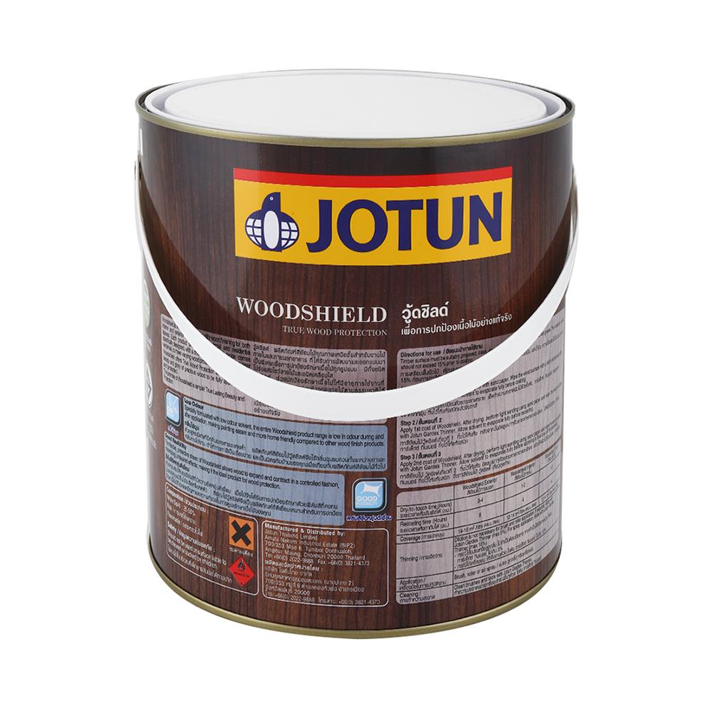 สีย้อมพื้นไม้ JOTUN WOODSHIELD DECK สีใส เงา 1 แกลลอน