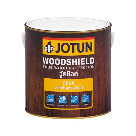 สีย้อมพื้นไม้ JOTUN WOODSHIELD DECK สีใส เงา 1 แกลลอน