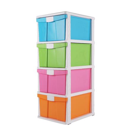 ตู้ลิ้นชัก 4 ชั้น STACKO 1057M4 40x50x103 ซม._1